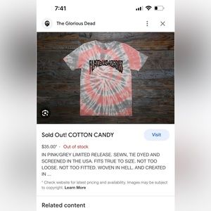 Flatbush Zombies Cotton Candy Tee (limited edition)